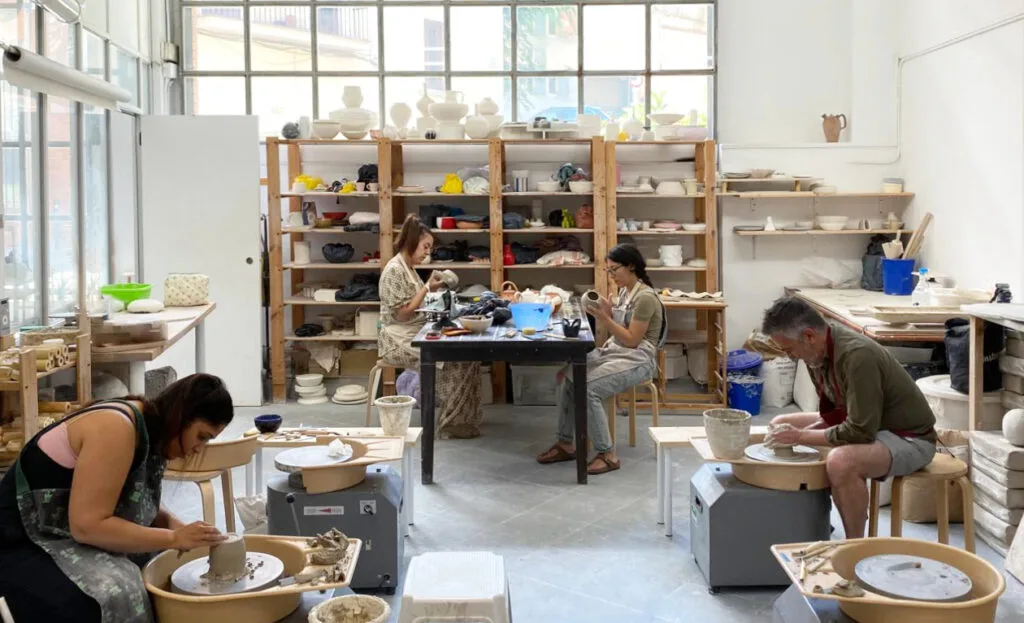 cursos de cerámica clases de ceramica barcelona