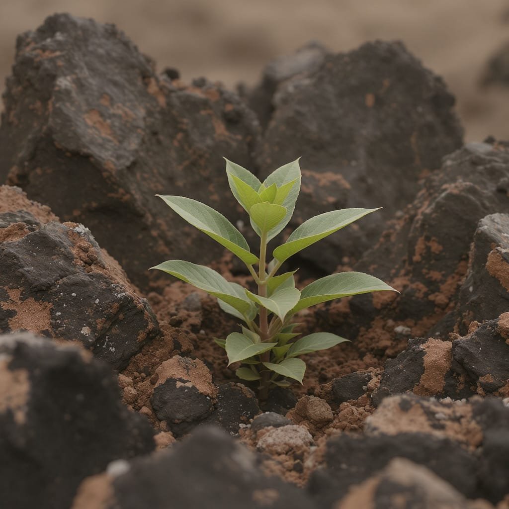 Stonemoon planta piedras volcanicas