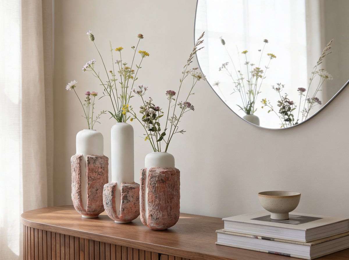 Coleccion Jarrones ceramica Mawae