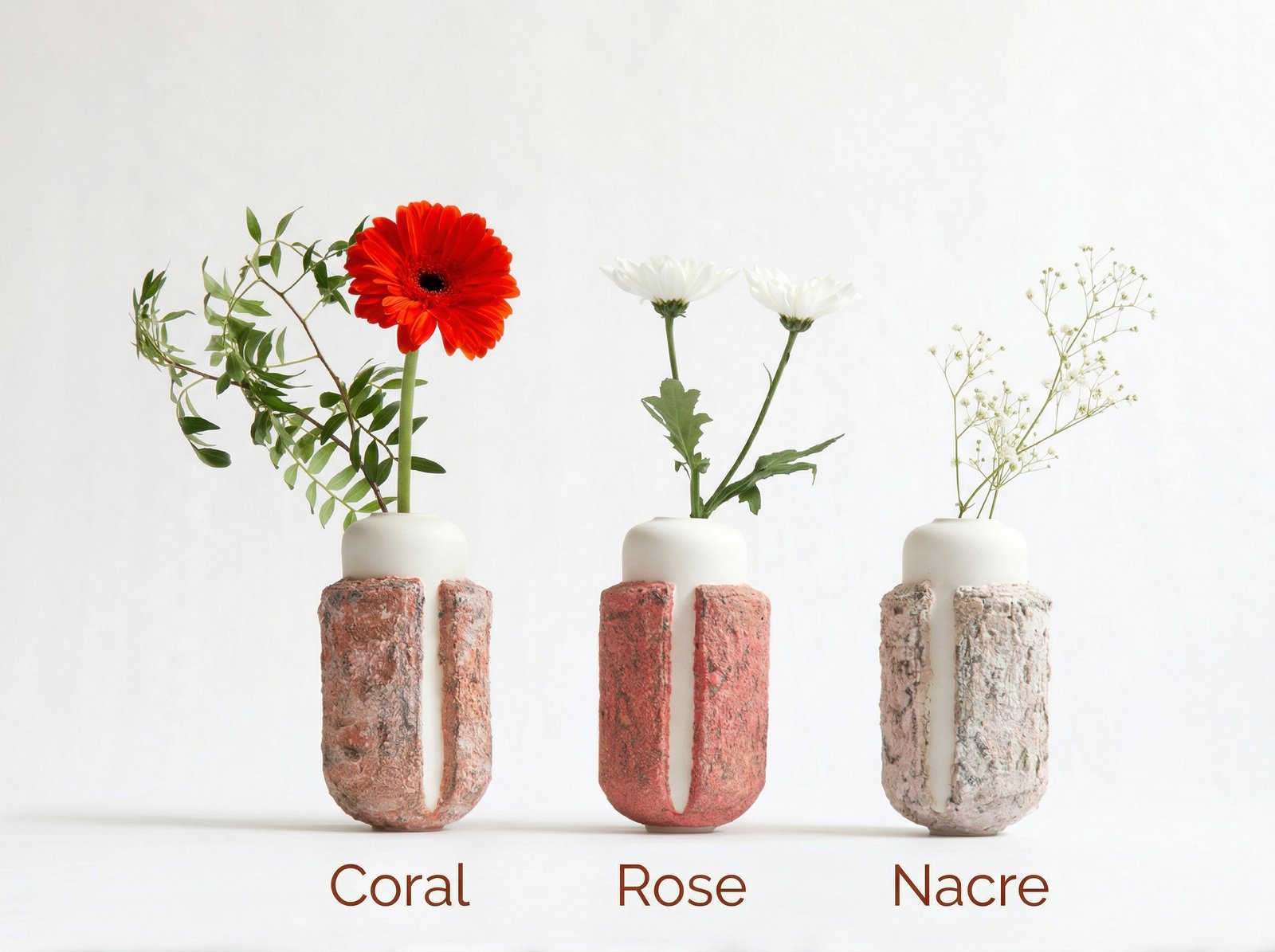 Jarrones mawae kai 3 colores